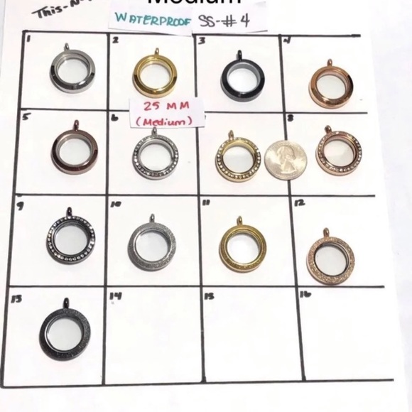 Stainless Waterproof Living Locket Medium - Picture 2 of 10